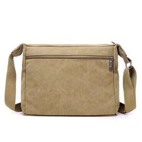 Bolsa de Ombro Masculina de Lona